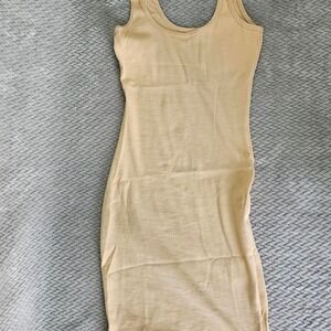 PRIX Women's Tank Dress XS Ribbed Cotton  NWOT